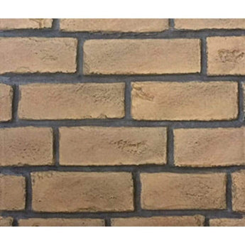 Majestic | Traditional Brick Refractory Panel for Fortress 36" See-Through Gas Fireplace (ODFORTG36-IT)