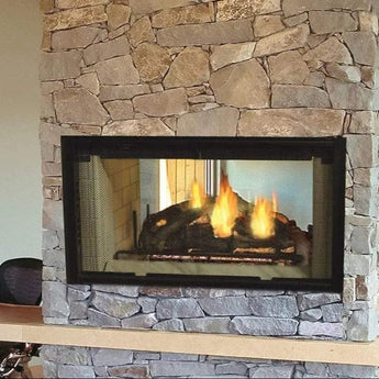 Majestic | Designer See-Through 42" Wood-Burning Fireplace