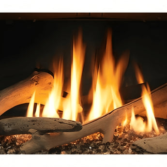 Majestic | Driftwood Gas Log Set for Ruby Fireplace Insert (DWLG-MI-MAJ)