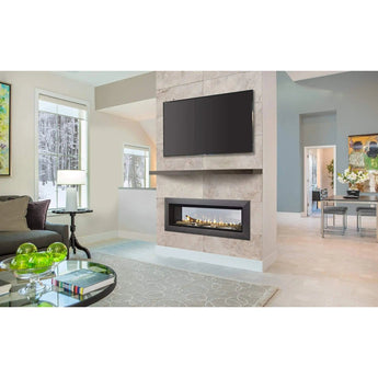 Majestic | Echelon II See-Through 36" Linear Contemporary Direct Vent Natural Gas Fireplace With IntelliFire Touch Ignition System