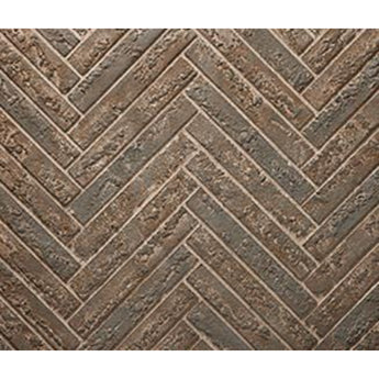 Majestic | Brown Herringbone Refractory Panels for Courtyard 42-Inch Gas Fireplace (ODCOUG-42BHR)