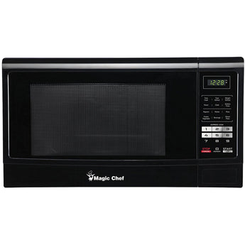 Magic Chef | 1.6-Cu. Ft. 1100W Countertop Microwave Oven with Push-Button Door in Black