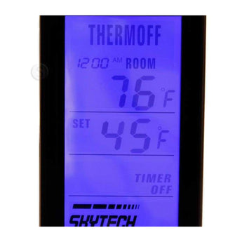 Skytech | 5301 Timer/Thermostat Fireplace Remote Control With Backlit Touch Screen