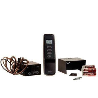 Skytech | MRCK-TH (SR-1001TH) Thermostat Fireplace Remote Control with Flame Adjustment for Servo Motor Gas Valves