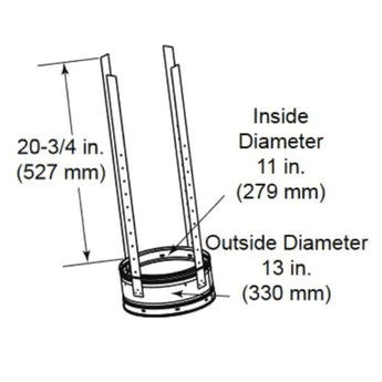 Majestic | 6-Inch Chimney Stabilizer (SL11)