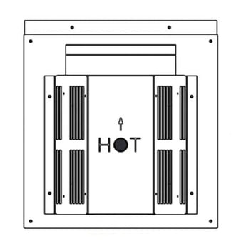 Majestic | SLP 4 Inch x 6-5/8 Inch Flex Horizontal Termination (SLP-FLEX-TRAP)