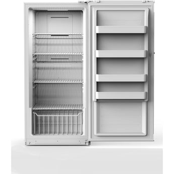 Midea | 13.8-Cu. Ft. Upright Convertible Freezer in White