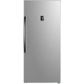 Midea | 17-Cu. Ft. Upright Convertible Freezer in Stainless Steel