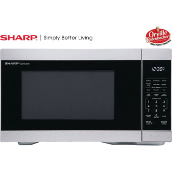 Sharp | 1.1 CF Countertop Microwave Oven, Orville Redenbacher's Certified