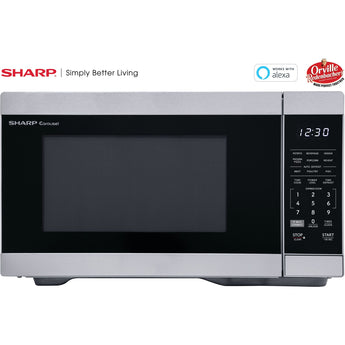 Sharp | 1.1 CF Smart Countertop Microwave Oven, Orville Redenbacher's Certified