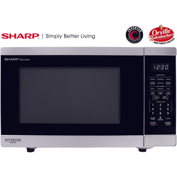 Sharp | 1.4 CF Countertop Microwave Oven, Orville Redenbacher's Certified