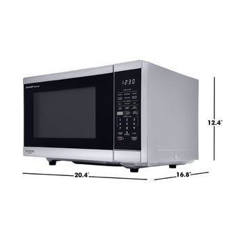 Sharp | 1.4 CF Smart Countertop Microwave Oven, Orville Redenbacher's Certified