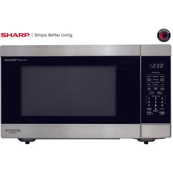 Sharp | 2.2-cu. ft. 1200W Countertop Microwave Oven